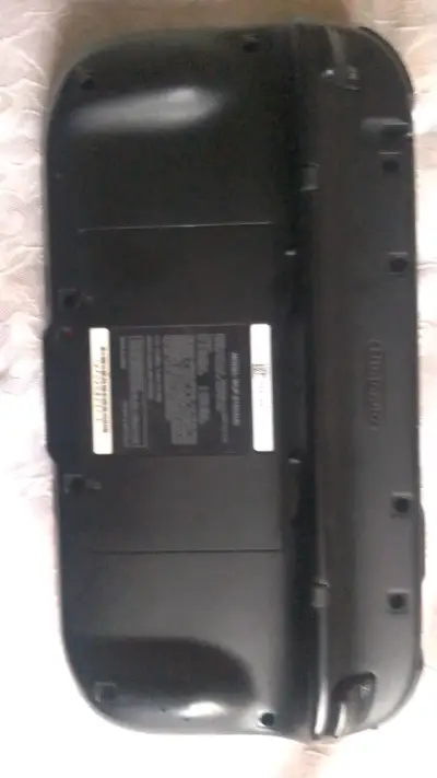 Controlador Wii U GamePad negro en buen estado - miniatura 2