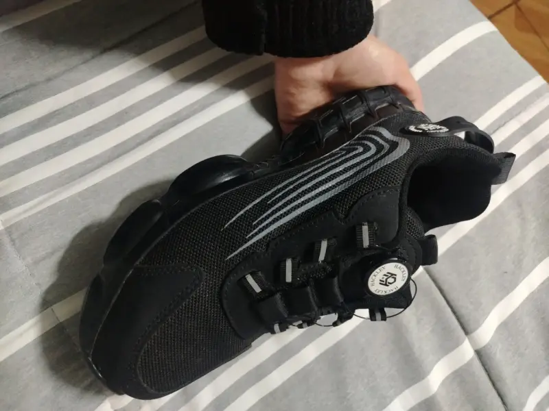Zapatillas de seguridad negras Hackley - 4