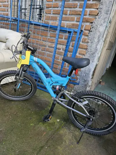 Bicicleta de montaña Lahsen Impact 2000 azul - miniatura 1