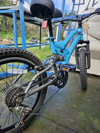 Bicicleta de montaña Lahsen Impact 2000 azul - miniatura 4