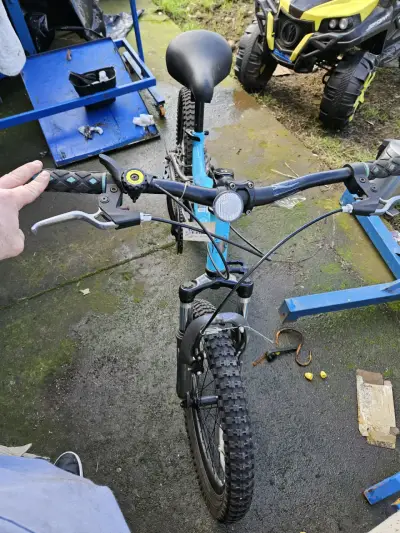 Bicicleta de montaña Lahsen Impact 2000 azul - miniatura 6