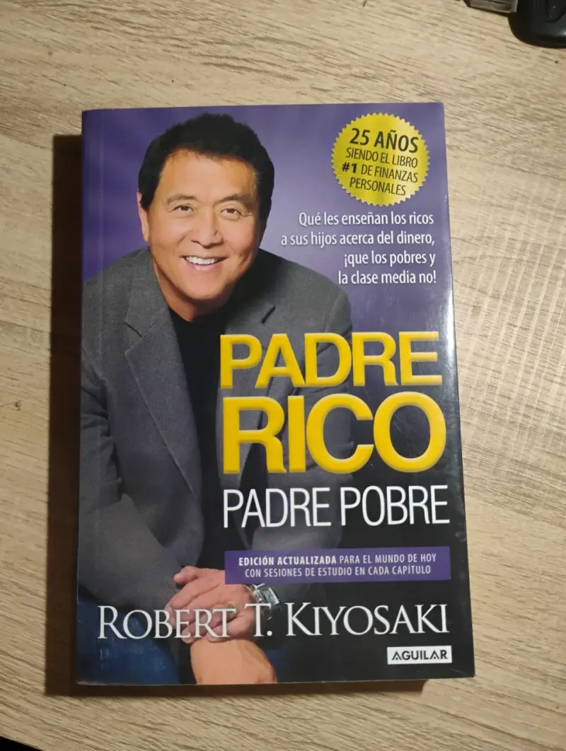 Libro Padre Rico Padre Pobre de Robert Kiyosaki