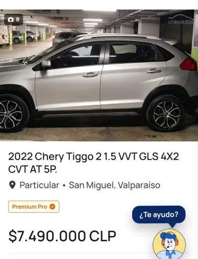 SUV Chery Tiggo 2022 en buen estado - miniatura 6