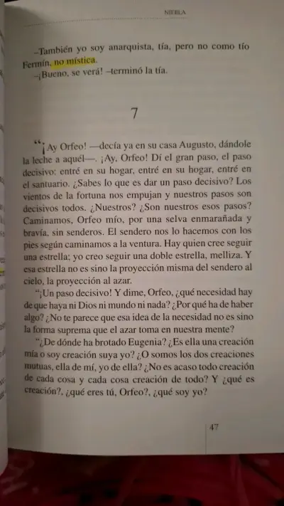 Libro Niebla de Miguel de Unamuno - miniatura 2