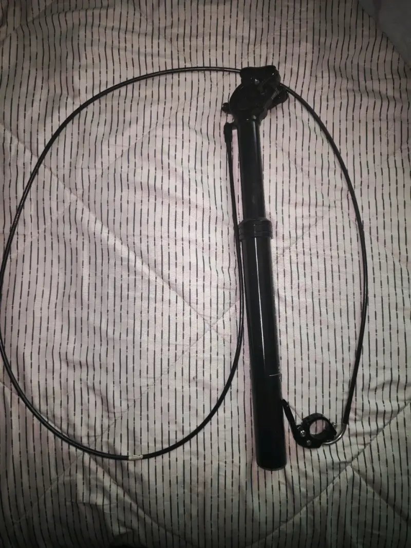 Tija telescópica para bicicleta con control remoto - 4