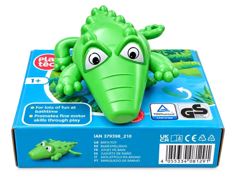 Juguete de baño cocodrilo Playtive para niños - 1