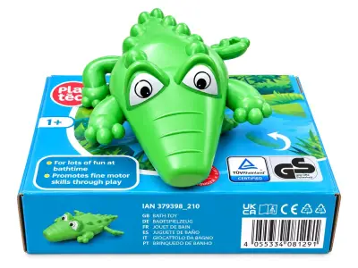 Juguete de baño cocodrilo Playtive para niños - miniatura 1
