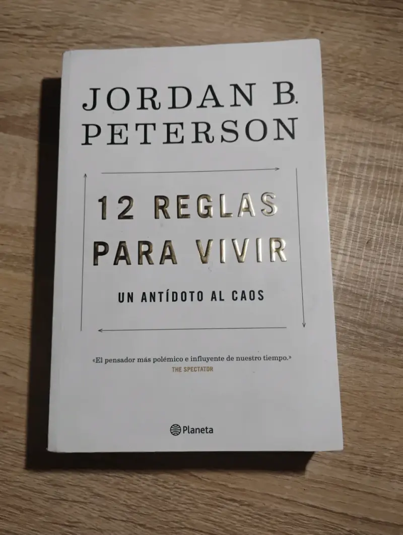 Libro 12 Reglas Para Vivir de Jordan B. Peterson