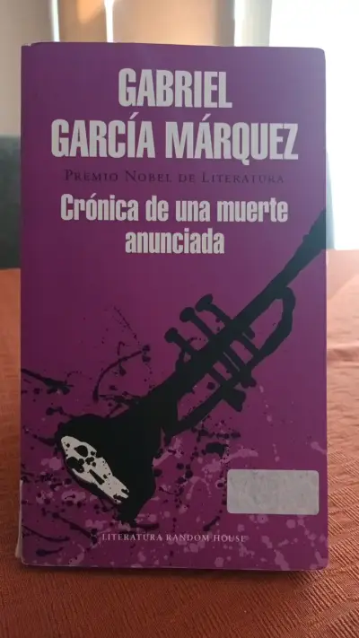 Libro Crónica de una Muerte Anunciada de Gabriel García Márquez - miniatura 1