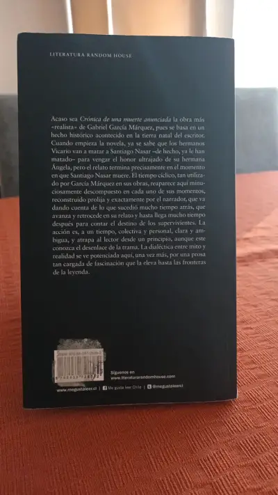 Libro Crónica de una Muerte Anunciada de Gabriel García Márquez - miniatura 2