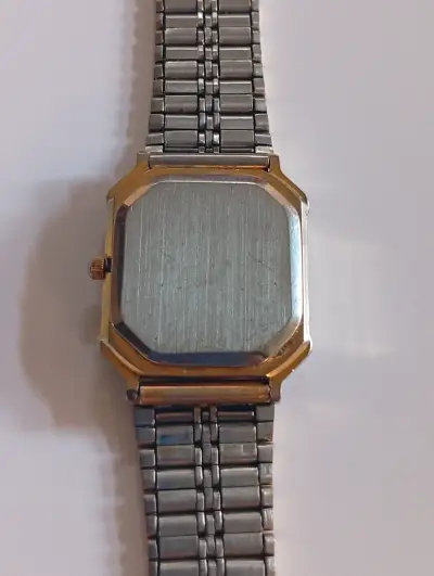 Reloj Cartier Must de acero inoxidable y dorado - miniatura 2