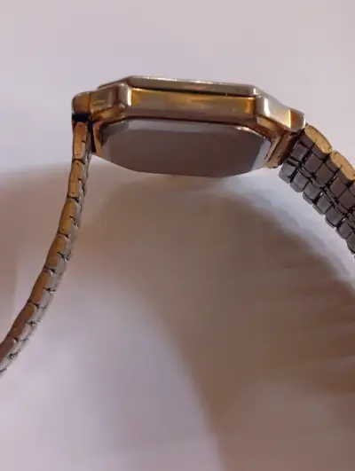 Reloj Cartier Must de acero inoxidable y dorado - miniatura 4