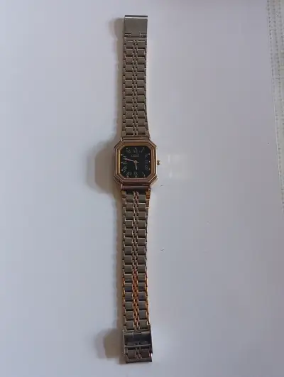 Reloj Cartier Must de acero inoxidable y dorado - miniatura 5
