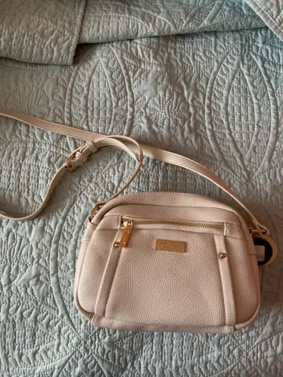 Cartera cruzada beige Gacel - miniatura 2