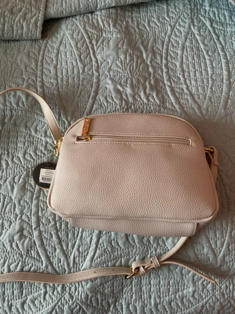 Cartera cruzada beige Gacel - 4