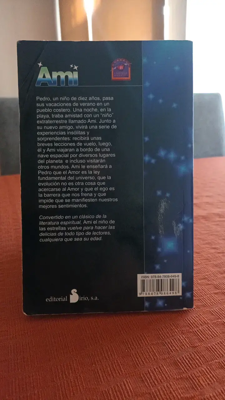 Libro 'Ami, el niño de las estrellas' de Enrique Barrios - 2