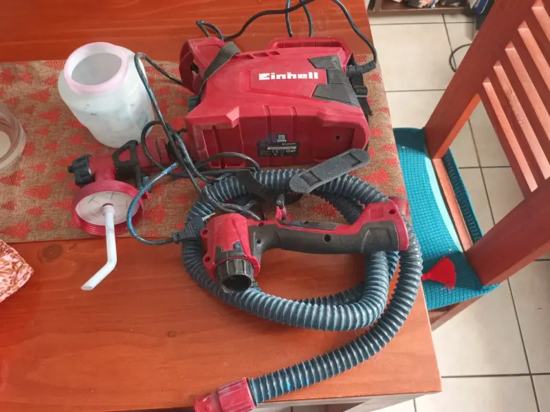 Pistola de pintura eléctrica Einhell con manguera - 5