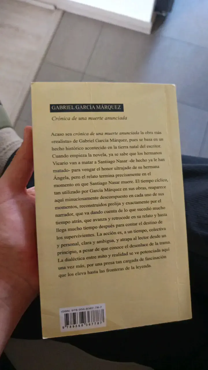 Libro Crónica de una Muerte Anunciada - 2