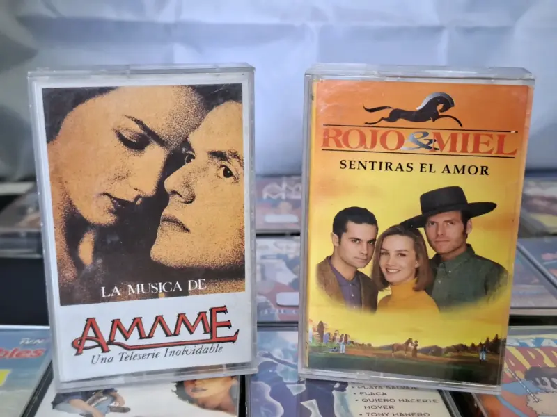 Colección de Cassettes de Telenovelas TV Chilena - 2