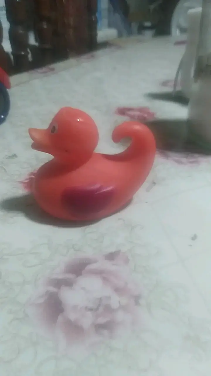 Pato de goma para baño infantil - 4