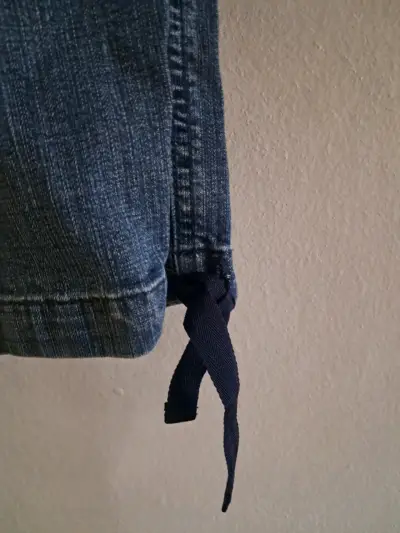 Pantalones capri de mezclilla Lee con bolsillos - miniatura 3