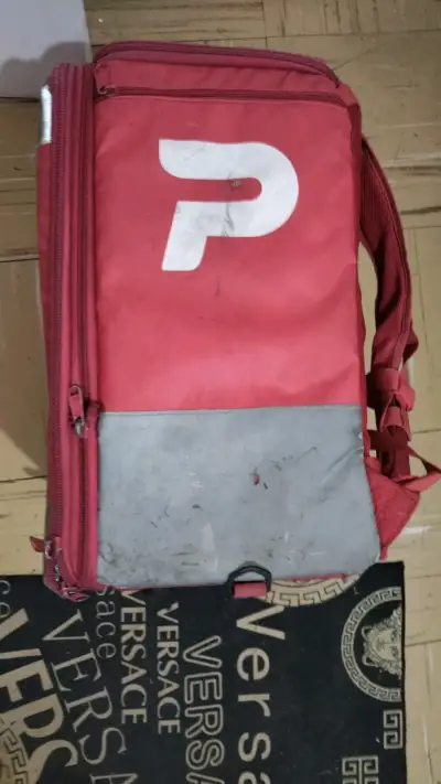 Bolso térmico de reparto rojo con aislamiento - miniatura 3
