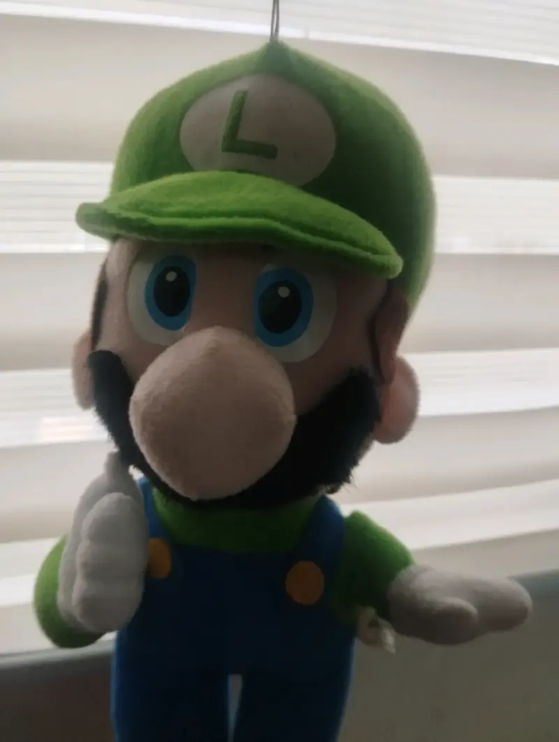 Peluche Luigi Super Mario Bros Original - 3