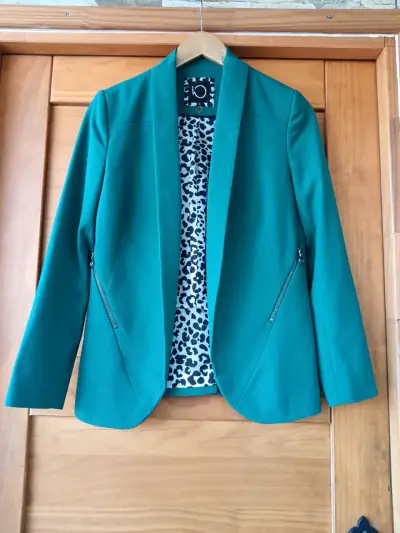Blazer iO turquesa talla 38 - miniatura 1