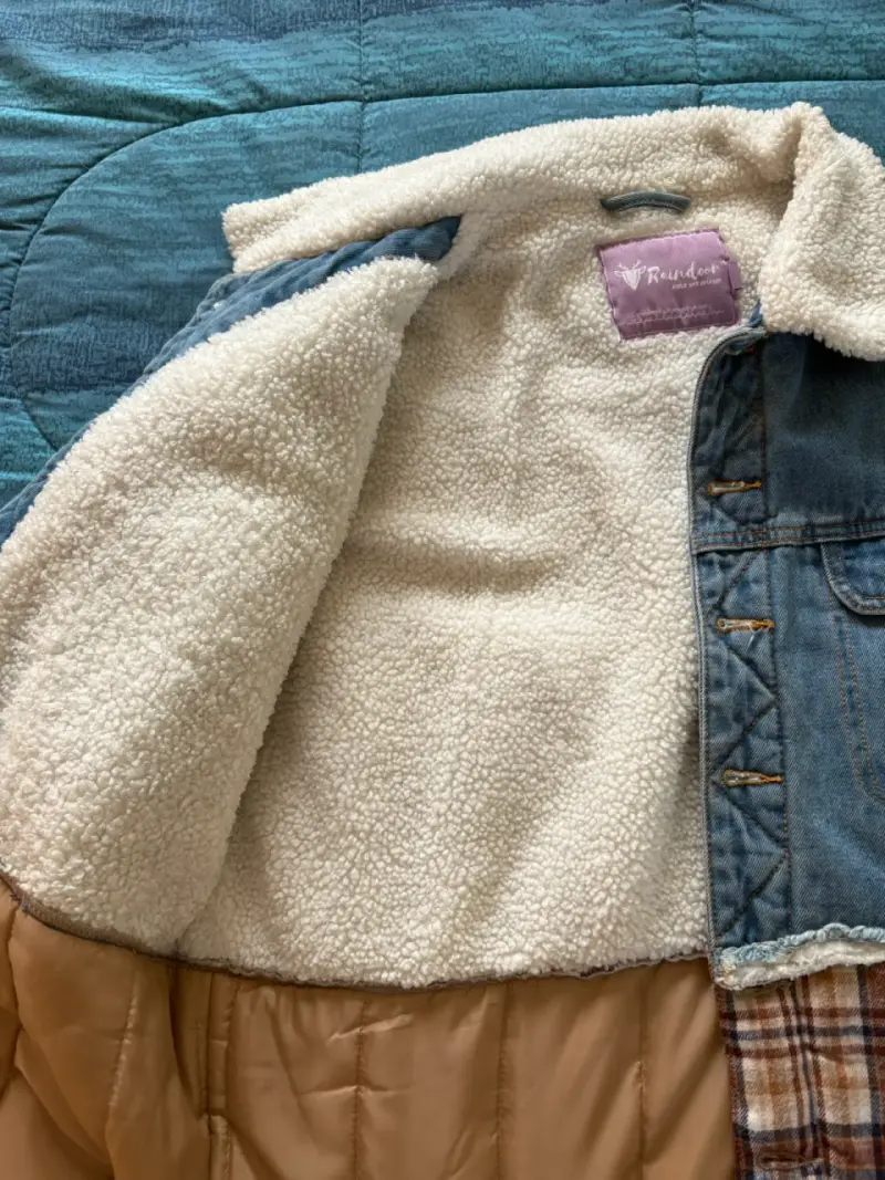 Chaqueta de mezclilla con chiporro - 3