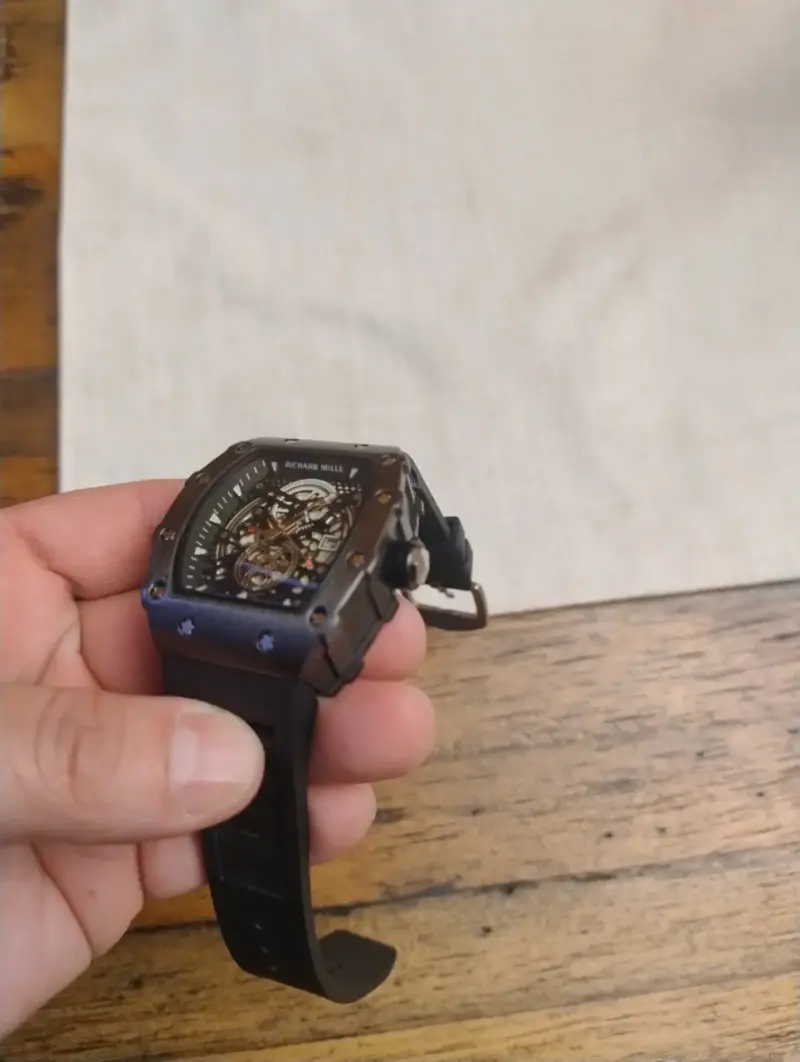 Reloj Richard Mille Skeleton Negro - 2