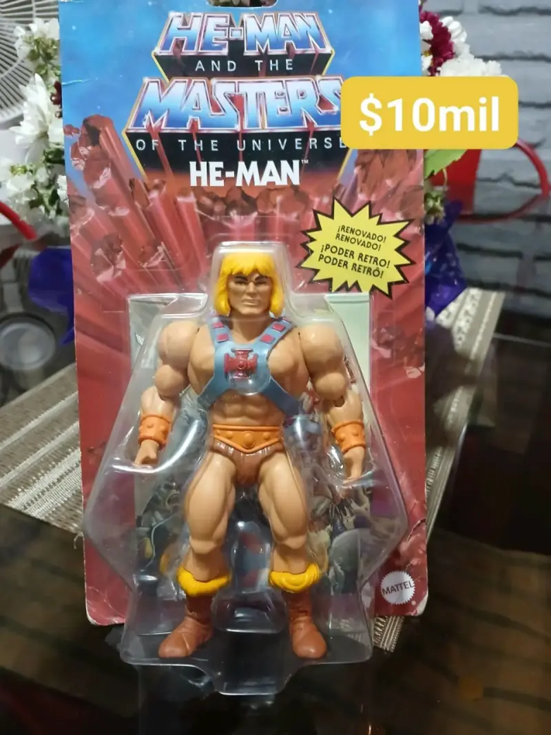 Figura de acción He-Man Masters of the Universe