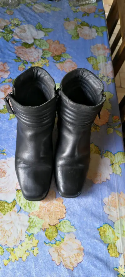 Botines de Cuero Mujer 16 Horas - Talla 38 - miniatura 1