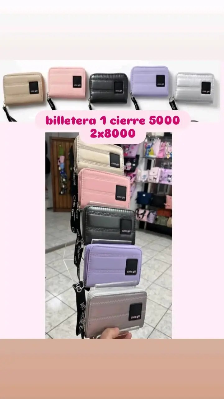 cosmetiqueros, estuches, bananos y billeteras - 1