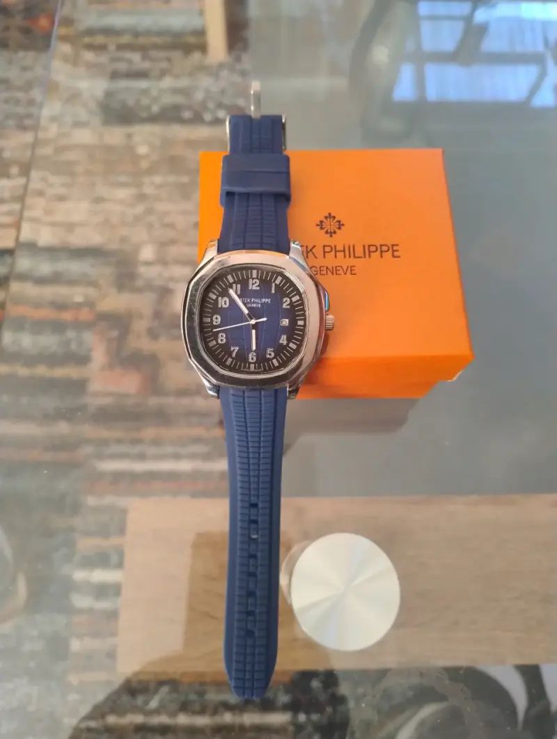Reloj de pulsera Patek Philippe azul para hombre - 1