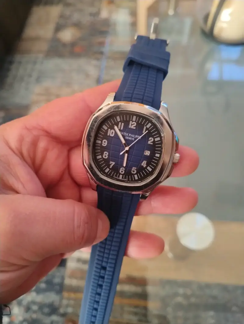 Reloj de pulsera Patek Philippe azul para hombre - 2