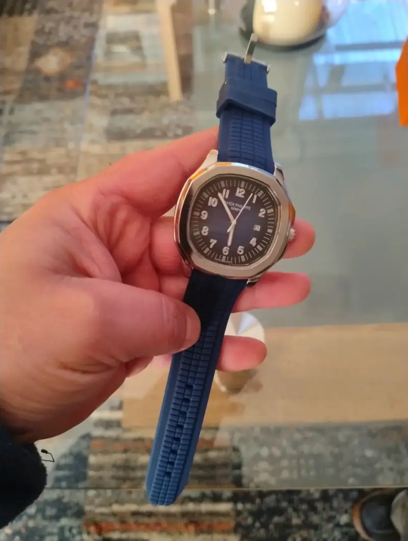 Reloj de pulsera Patek Philippe azul para hombre - 3