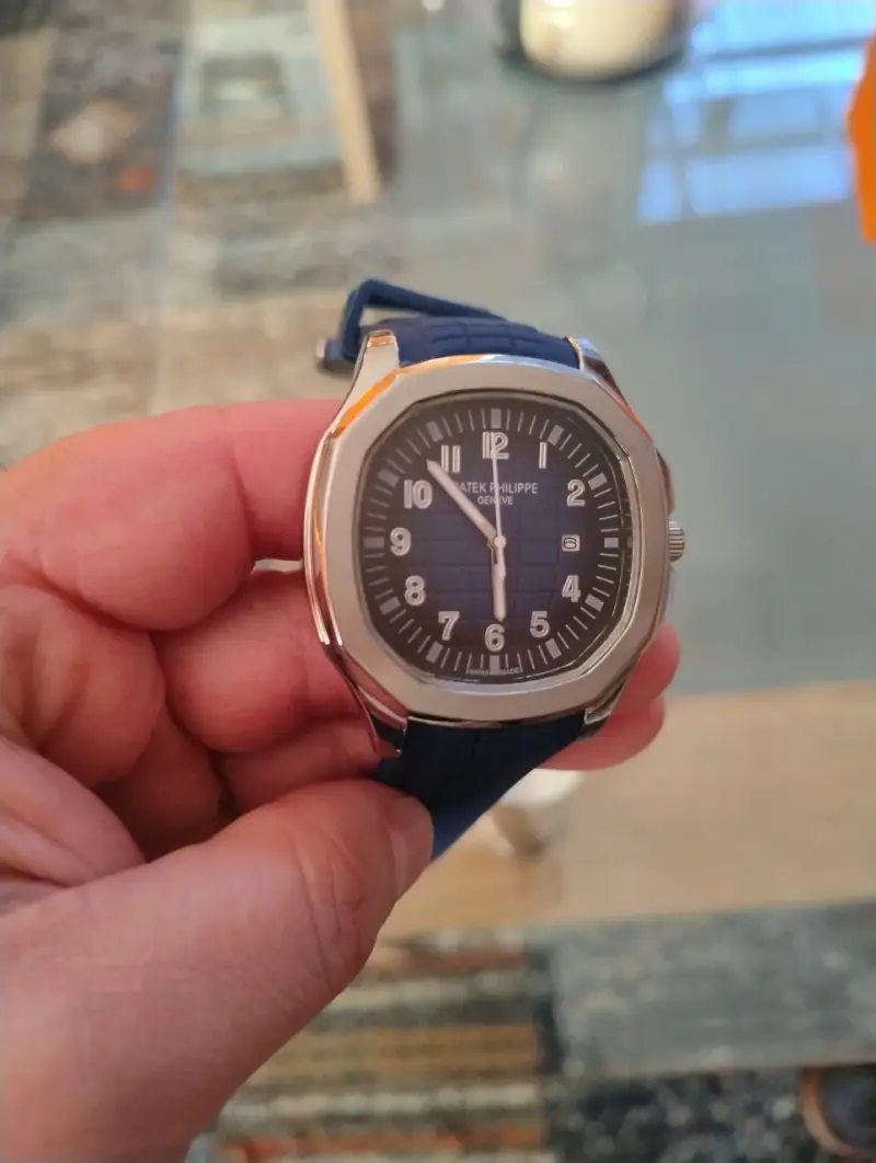 Reloj de pulsera Patek Philippe azul para hombre - 5