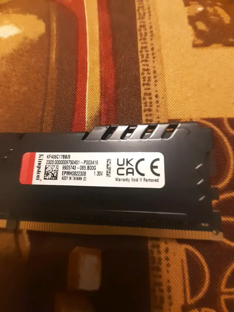 Memoria RAM Kingston Fury Beast DDR4 8GB 3600MHz - 2