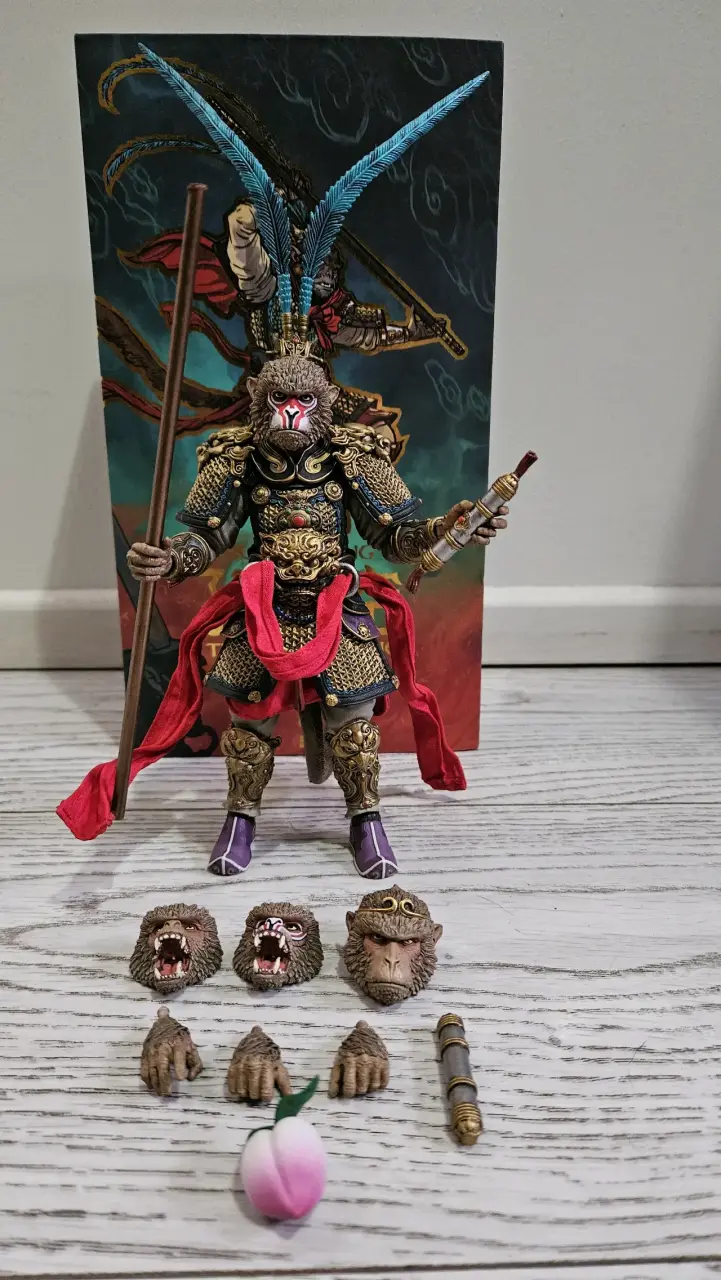 Figura Obscura Sun Wukong con accesorios - 4
