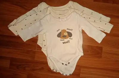 Pack de bodies para bebé con diseños de animales - miniatura 2