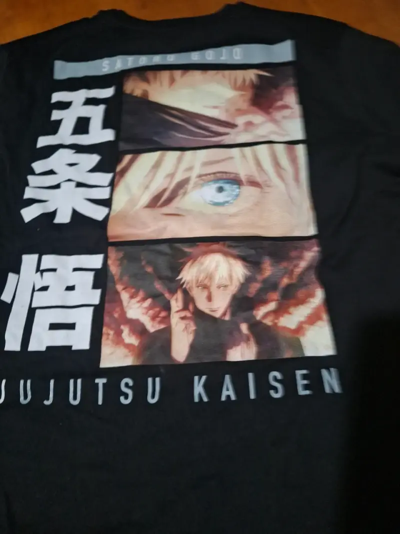 Polera negra de anime Jujutsu Kaisen - 3
