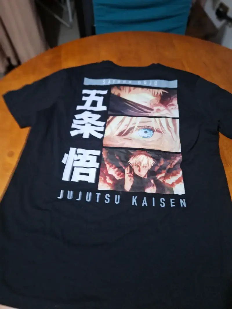 Polera negra de anime Jujutsu Kaisen - 4