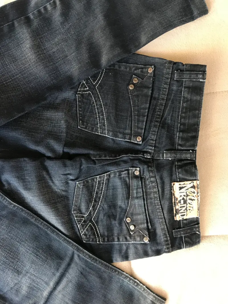Jeans azul oscuro de calidad - 3