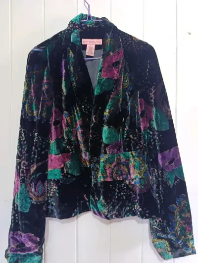 Chaqueta de terciopelo estampada Bandolino - miniatura 1