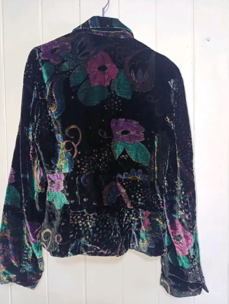Chaqueta de terciopelo estampada Bandolino - 2