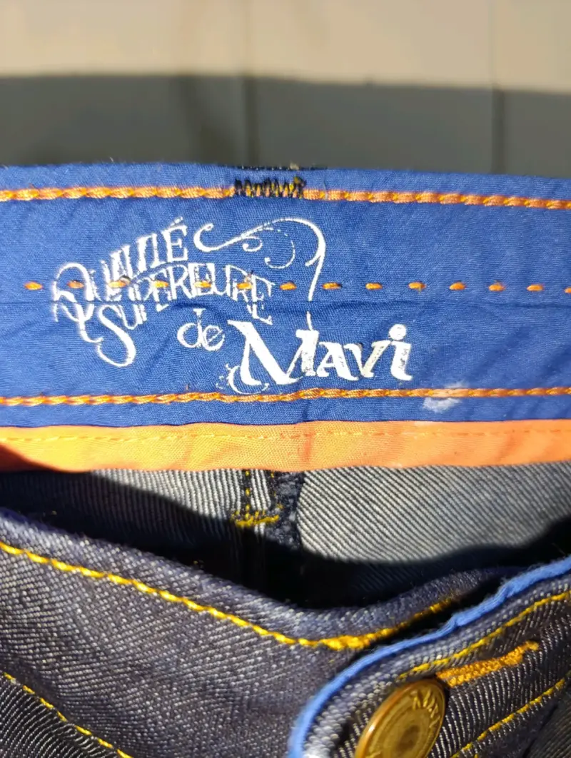 Jeans de mezclilla azul Mavi para mujer - 4