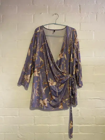 Polera estampado floral - miniatura 1