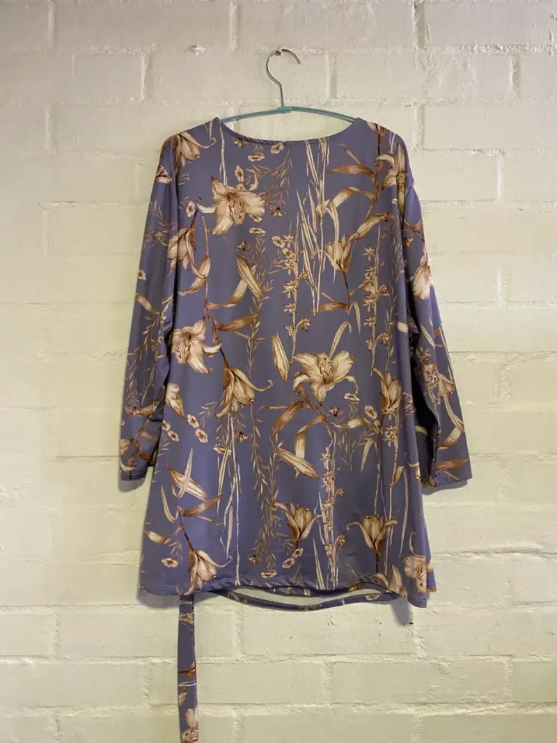 Polera estampado floral - 2