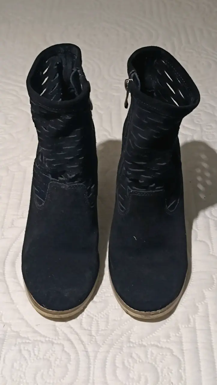 Botines negros T 37 - 2