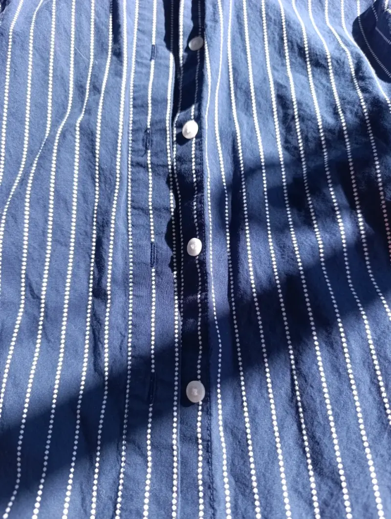 Blusa de rayas azul para mujer Tommy Hilfiger - 4